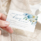 ほこりっぽい青いバラ何人のキスシャワーゲームカード プレイスカード