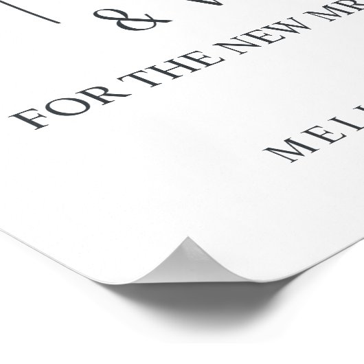 ほこりっぽい青いバラ結婚の花のアドバイスと願い ポスター (角)