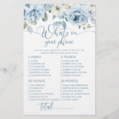 ほこりっぽい青いフローラあなたの電話のブライダルゲーム (正面)