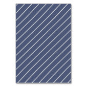 ほこりっぽい青いワイルドフラワーフローラエレガントな結婚式 テーブルナンバー (裏面)