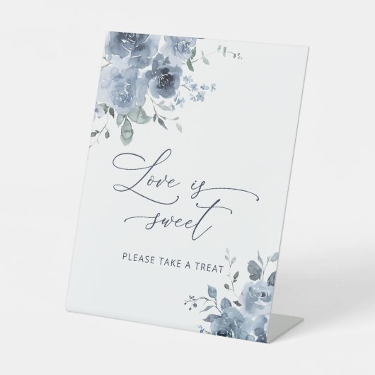 ほこりっぽい青い恋は甘い 台座サイン (正面)