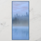 ほこりっぽい青い森結婚の風景 メニュー (裏面)