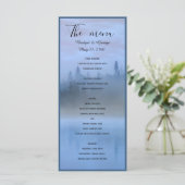 ほこりっぽい青い森結婚の風景 メニュー (スタンド正面)