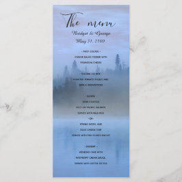 ほこりっぽい青い森結婚の風景 メニュー
