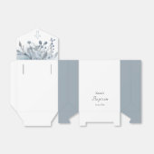 ほこりっぽい青い水色 |バプテスマの受賞箱 フェイバーボックス (折り畳みなし)