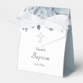 ほこりっぽい青い水色 |バプテスマの受賞箱 フェイバーボックス (正面サイド)