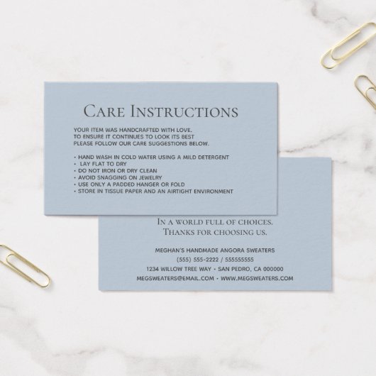 ほこりっぽい青い洗気に浄衣包装 (オフィス)