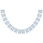 ほこりっぽい青い白いクロスボーイバプテスマの旗 バンティングフラッグ (全)