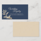 ほこりっぽい青い秋のボホレジストリエンクロージャカード エンクロージャーカード (正面/裏面)