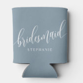 ほこりっぽい青い花嫁のモダン脚本 缶クーラー (裏面)