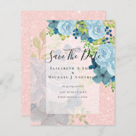 ほこりっぽい青い花救の日付 – 予算