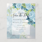 ほこりっぽい青い花救の日付 – 予算 (正面)