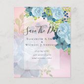 ほこりっぽい青い花救の日付 – 予算 (正面)