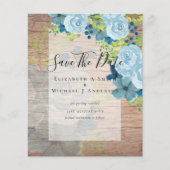 ほこりっぽい青い花救の日付 – 予算 (正面)