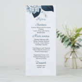 ほこりっぽい青い葉花の結婚海軍 メニュー (スタンド正面)