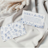 ほこりっぽい青い陳腐な本ベビー エンクロージャーカード