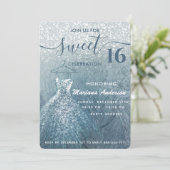 ほこりっぽい青い雪の冬のワンダーランド甘い16 招待状 (スタンド正面)