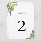 ほこりっぽい青い黄色の表の番号カード (正面/裏面)