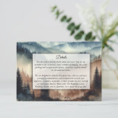 ほこりっぽい青とモチャブラウン山脈 エンクロージャーカード (スタンド正面)