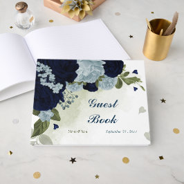 ほこりっぽい青と海軍の花の緑 ゲストブック