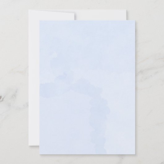 ほこりっぽい青と灰色の牡丹の花嫁介助者の昼食会 (裏面)