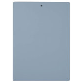 ほこりっぽい青と白 |モノグラモダンム クリップボード (裏面)