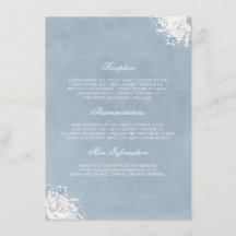 ほこりっぽい青と赤ん坊の息結婚の情報