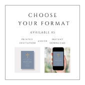 ほこりっぽい青の宗教的な木製クロスボーイの確認 招待状