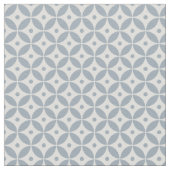 ほこりっぽい青の幾何模様のシッポ。コースタル ファブリック (クローズアップ)