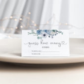 ほこりっぽい青の推測いくつのキスブライダルゲーム エンクロージャーカード