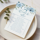 ほこりっぽい青は彼女はむしろブライダルシャワーゲーム