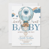 ほこりっぽい青を心から待つ 招待状 (正面)