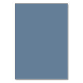 ほこりっぽい青バラ結婚の花のテーブルカード テーブルナンバー (裏面)