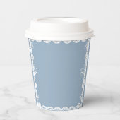 ほこりっぽい青メキシコ人の男の子シャワーパペル・ピカド 紙コップ (正面)