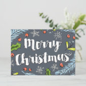 ほこりっぽい青メリークリスマスススススススプルーズ シーズンカード (スタンド正面)