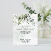 ほこりっぽい青ユーカリ緑のエンクロージャカード (スタンド正面)