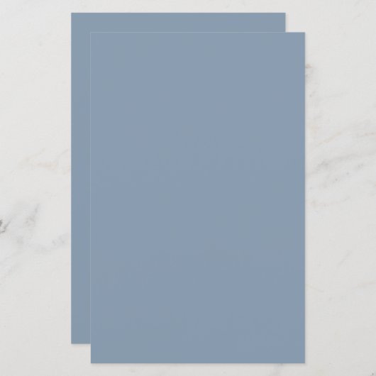 ほこりっぽい青無地の色 (正面/裏面)