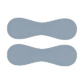 ほこりっぽい青無地の色 野球ボール (パネル)