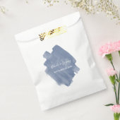 ほこりっぽい青結婚水色 フェイバーバッグ (封をした状態)