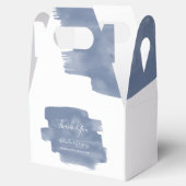 ほこりっぽい青結婚水色 フェイバーボックス (オープン)