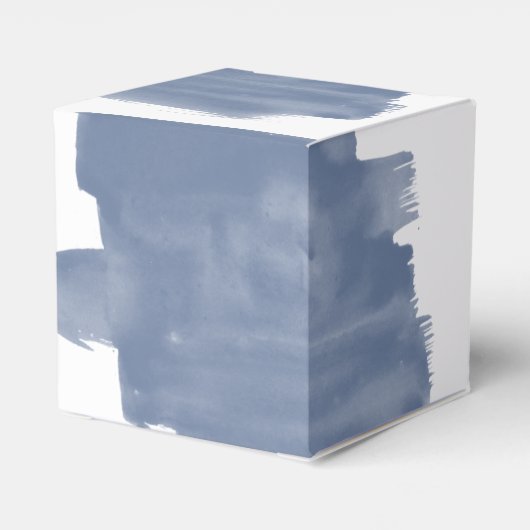 ほこりっぽい青結婚水色 フェイバーボックス (裏面サイド)