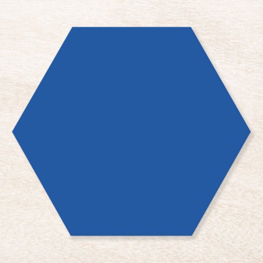 ほこりっぽい青、フラットブルー、灰色がかった青、 ペーパーコースター (正面)