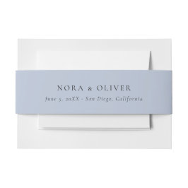 ほこりっぽい青 招待状ベリーバンド