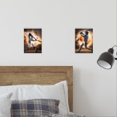 ほこりと栄光：野球ホーム走 (寝室)