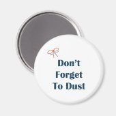 ほこりのリマ忘れーダーに移動しない マグネット (正面/裏面)