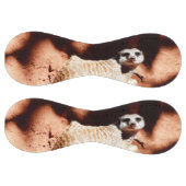 ほこりまみれの発見：鼻に土がついたミーアキャット ソフトボール (パネル)