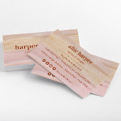 ほこりまモダンりオレンジと錆びた水のカラー洗浄 名刺