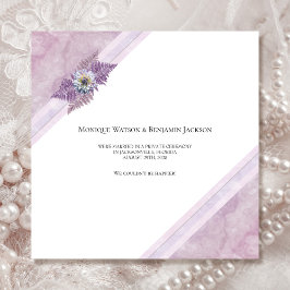 ほこりエレガントバラたった今結婚しました結婚ズ 案内状