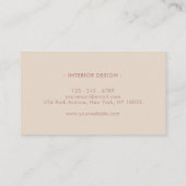 ほこりエレガントバラプロフェッショナル 名刺 (裏面)