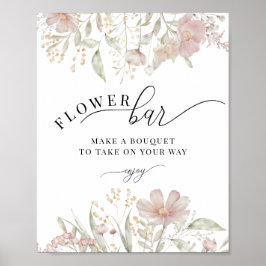 ほこりピンクの花 | ブームバー ポスター